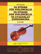 113 STUDIES FOR CELLO VOL 1 cover